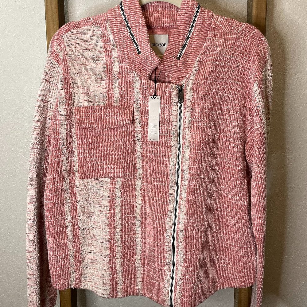 NIC+ZOE Petal Sunset Jacket Large NWT - Picture 3 of 15